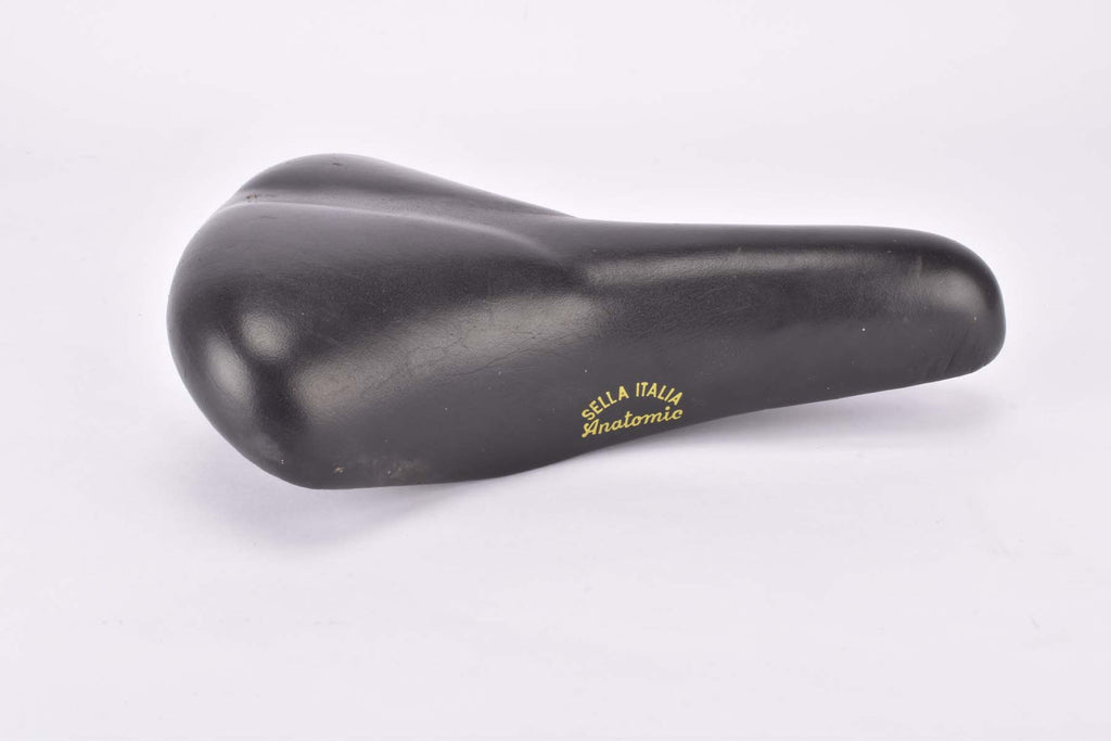 Selle De Course Vintage ITALIA : Cuir Noir, Un Morceau D’histoire Du Vélo Italien