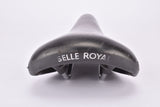 Black Selle Royal Strada Genuine Leather Saddle from the 1970s - 1980s