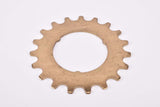 NOS Maillard Or #MB golden steel Freewheel Sprocket Cog with 19 teeth from the 1970s - 1980s