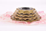 NOS/NIB Regina Extra Oro-BX 5-speed Freewheel with 13-22 teeth and english thread from 1988