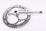 Solida 3-Arm Cottered chromed steel Crankset with 52/45 Teeth and 170 mm length from the 1970s