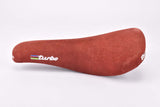 NOS/NIB suede rust red Selle Italia Turbo Saddle from 1985