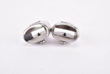 NOS Silver Cinelli Pedal Toe Clip Strap Retainer end Buttons from the 1980s - 1990s
