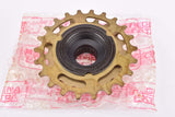 NOS/NIB Regina Extra Oro-BX 5-speed Freewheel with 13-22 teeth and english thread from 1988