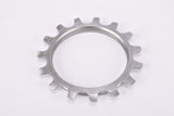 NOS Shimano 600 / 600 New EX Uniglide stain silver Cog (#BC47), freewheel sprocket with 15 teeth  from the 1970s - 1980s
