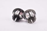 NOS Silver Cinelli winged logo handlebar Barend Plugs