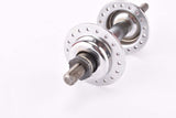 NOS italian 5-speed Chrome plated steel rear Hub with italian thread solid axle and 36 holes from the 1950s - 1960s