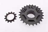 NOS Black Suntour 7-speed Accushift Plus (AP) Cassette with 13-24 teeth from the 1990s