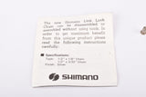 NOS Shimano 600 #CN-6130 Chain Link Lock #0499002