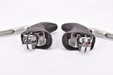 NOS Shimano 105 SC #BL-1055 aero brake lever set with black hoods from the 1990s