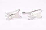 Shimano chromed steel aero Pedal Toe Clip set in size L