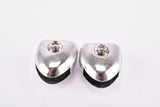 NOS Silver Cinelli Pedal Toe Clip Strap Retainer end Buttons from the 1980s - 1990s