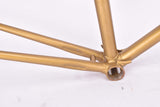Golden L´Expres vintage steel road bike frame set set in 57.5 cm (c-t) / 56.5 cm (c-c) with Ishiwata 022 tubing and Shimano dropouts from the 1970s ~ 1980s