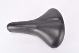 Black Selle Italia Anatomic MTB Leather Saddle from the 1980s