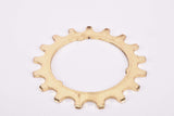 NOS Maillard Or #MA golden steel Freewheel Sprocket Cog with 17 teeth from the 1970s - 1980s