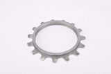 NOS Shimano 600 / 600 New EX Uniglide stain silver Cog (#BC47), freewheel sprocket with 15 teeth  from the 1970s - 1980s