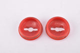 Sugino red plastic crank Dust Cap from the 1960s - 1970s