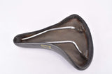 Black Selle Italia Anatomic MTB Leather Saddle from the 1980s