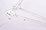 Silver anodized Alan Competizione Strada vintage aluminum frame set in 56.8 cm (c-t) 55 cm (c-c) from 1973 ~ 1974