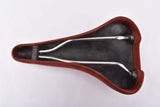 NOS/NIB suede rust red Selle Italia Turbo Saddle from 1985
