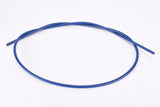 NOS Vintage blue bike cable housing in in 5 mm outer and 2.8 mm inner diameter from the 1970s - 1980s