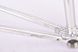 Silver anodized Alan Competizione Strada vintage aluminum frame set in 56.8 cm (c-t) 55 cm (c-c) from 1973 ~ 1974