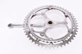 Solida 3-Arm Cottered chromed steel Crankset with 52/45 Teeth and 170 mm length from the 1970s