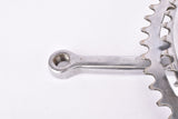 Solida 3-Arm Cottered chromed steel Crankset with 52/45 Teeth and 170 mm length from the 1970s