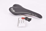 NOS Black Selle Italia SLR XP Carbon-Fibre Saddle with Vanox (Titanium) Rails from 2005