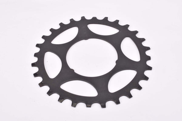 NOS Shimano 600 Uniglide #MF-6150 / #MF-6160 black Cog (3 Splines), 5-speed and 6-speed Freewheel Sprocket with 28 teeth #1242821 from the 1970s - 1980s