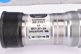 NOS/NIB Shimano Deore #BB-ES51 sealed cartridge Octalink Bottom Bracket in 121 mm with english thread from 2007