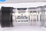NOS/NIB Shimano Deore #BB-ES51 sealed cartridge Octalink Bottom Bracket in 121 mm with english thread from 2007