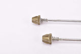 NOS Shimano Dura-Ace EX #7100 / Dura-Ace EX #7200 quick release set, front and rear Skewer from the 1970s - 1980s