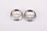 NOS Sugino Chromed Plastic Crank Dust Caps from the 1970s - 1980s