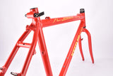 Red Kettler Alu-Rad Adventure XR Aluminum Hardtail Mountainbike frame with steel fork in 51 cm (c-t) / 44 cm (c-c) from the 1990s