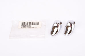 NOS Mavic Mektronic #M40385 chromed Plastic Cover Set for Shifting Brake Levers from 1990s - 2000s