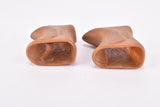 NOS LeeChi Brown Aero brake lever hoods from the late 1980s - 1990s
