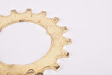 NOS Maillard Or #MB golden steel Freewheel Sprocket Cog with 17 teeth from the 1970s - 1980s