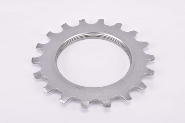 NOS Shimano 600 / 600 New EX Uniglide stain silver Cog (#BC47), freewheel sprocket with 18 teeth  from the 1970s - 1980s