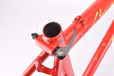 Red Kettler Alu-Rad Adventure XR Aluminum Hardtail Mountainbike frame with steel fork in 51 cm (c-t) / 44 cm (c-c) from the 1990s