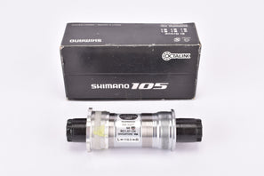 NOS/NIB Shimano 105 #BB-5500 sealed cartridge Octalink Bottom Bracket in 118.5 mm for triple crankset with english thread from 2010