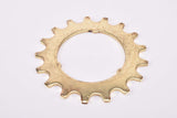 NOS Maillard Or #MB golden steel Freewheel Sprocket Cog with 17 teeth from the 1970s - 1980s