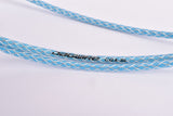 Jagwire Braided Series CGX-SL #M2 brake cable housing / size 5.0 mm in braided sky blue