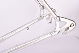 Silver anodized Alan Competizione Strada vintage aluminum frame set in 56.8 cm (c-t) 55 cm (c-c) from 1973 ~ 1974