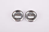 NOS Miche Silver Chrome Crank Dust Caps