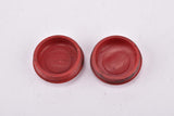 SR Sakae Ringyo Chainwheel red plastic crank dust cap