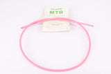 NOS Neon Pink Clark MTB Leichtgleiter bike cable housing with polymer inlay in 6 mm outer and 2.5 mm inner diameter from the 1980s - 1990s