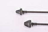 Shimano NEW 105 #1050 quick release set, front and rear Skewer for 100 / 126 mm, from the 1980s