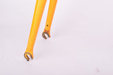 Yellow BTVS Batavus C´Light Cromoly Criterium TIG welded aero vintage steel road bike frame set in 57.5 cm (c-t) / 52.5 cm (c-c) with CrMo tubing from 1998