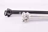 VeloOrange Grand Cru 0 Setback Seatpost, 27.2mm, Black and Silver